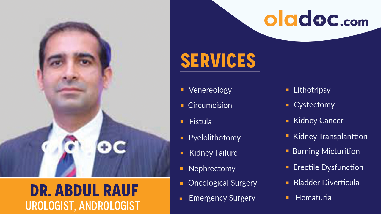 Services provided by  Dr. Abdul Rauf